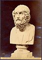 image Bust of Homer, Roman copy of Greek sculpture Museo Nazionale in Napoli, photo Giacomo Brogi Wikimedia Commons